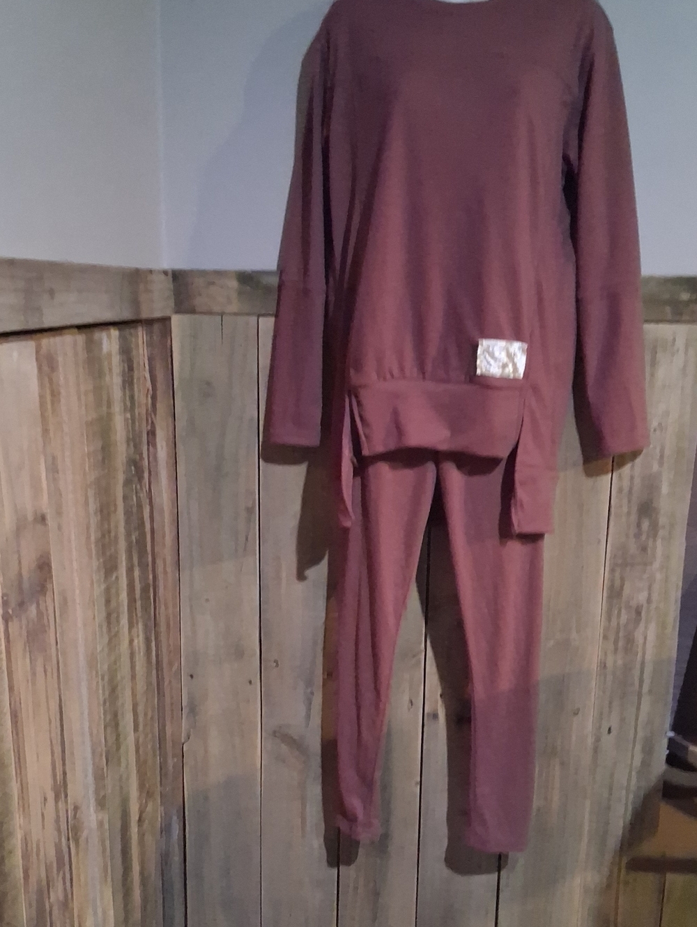 Women's Mauve Lounge Jogger Set - Comfortable Two-Piece
